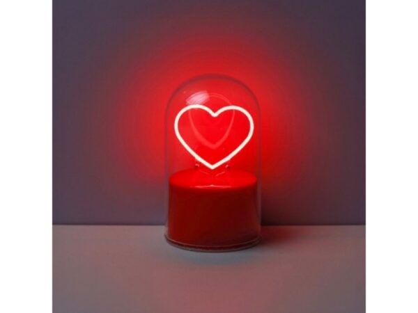 ΛΑΜΠΑ  ΘΟΛΟΣ HEART 12cm- Perfect gift!
