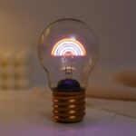 ΛΑΜΠΑ BULB-SHAPED RAINBOW 12cm