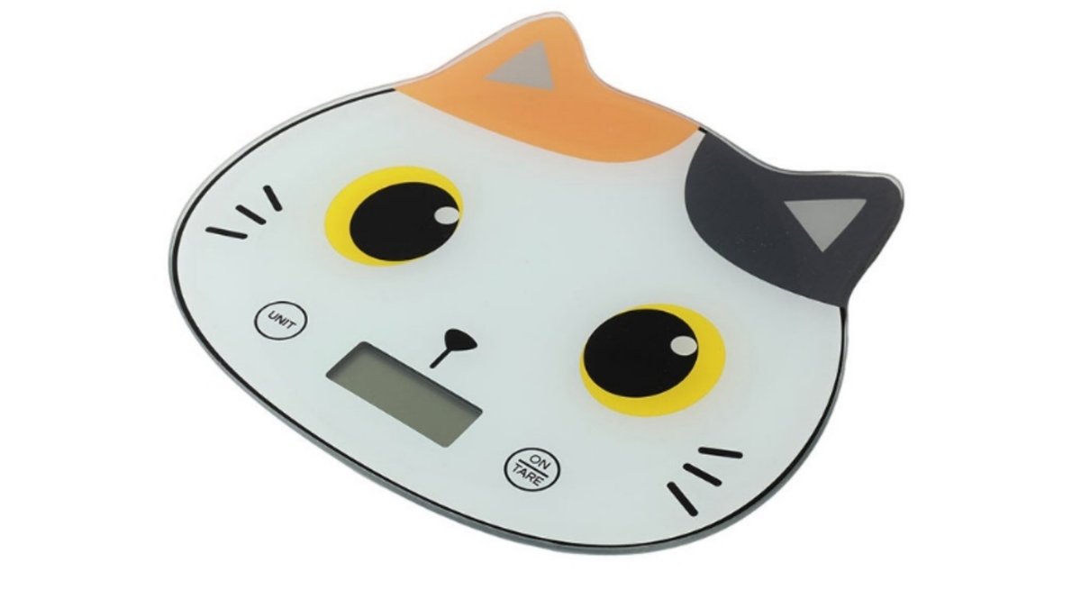 69c52443506e0e6b8e823aae ΖΥΓΑΡΙΑ ΚΟΥΖΙΝΑΣ ORANGE CAT - Image 1