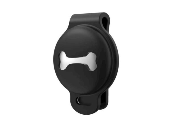 AIRTAG CASE BONE BELT LOOP/ TO THE COLLAR BLACK