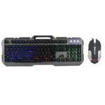 Rebeltec wired set: LED keyboard + mouse for INTERCEPTOR players - Ενσύρματο σετ Rebeltec: Πληκτρολόγιο LED + ποντίκι για παίκτες INTERCEPTOR