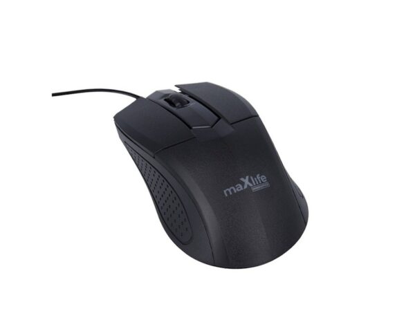 Maxlife Home Office MXHM-01 optical mouse 1000 DPI 1,2 m black - Maxlife Home Office MXHM-01 οπτικό ποντίκι 1000 DPI 1,2 m μαύρο