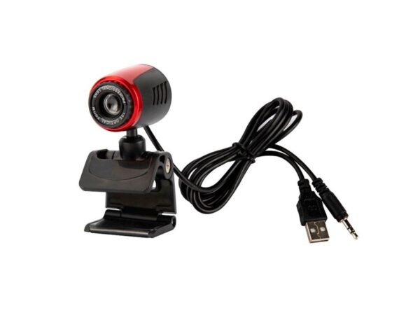 Setty webcam black and red - Κάμερα web Setty μαύρο και κόκκινο