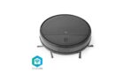 NEDIS WIFIVCR001CBK Wi-Fi smart σκούπα ρομπότ, χωρητικότητας 0.2L.