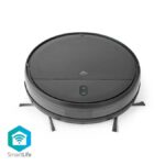 NEDIS WIFIVCR001CBK Wi-Fi smart σκούπα ρομπότ, χωρητικότητας 0.2L.