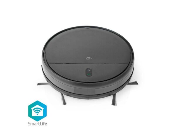 NEDIS WIFIVCR001CBK Wi-Fi smart σκούπα ρομπότ, χωρητικότητας 0.2L.