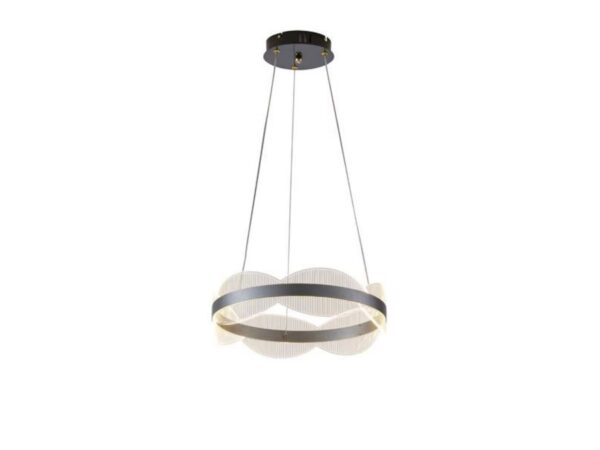 ΦΩΤΙΣΤΙΚΟ ΚΡΕΜΑΣΤΟ ΑΚΡΥΛΙΚΟ ΣΤΡΟΓΓΥΛΟ LED 48W 4320Lm 3000K Φ400X1200mm ΑΣΗΜΙ ARTE ILLUMINA TORINO