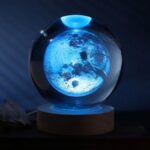 ΛΑΜΠΑ CRYSTAL BALL MOON LARGE 10cm - Τέλειο για δώρο!