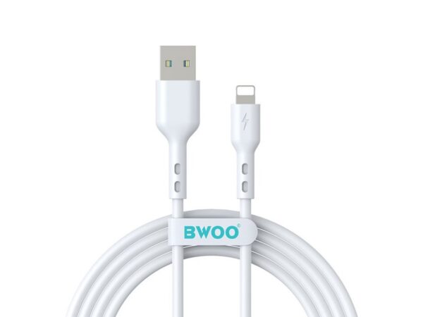 BWOO Cable USB - Lightning 2m 3A white