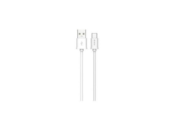Καλώδιο Devia Smart USB - USB-C 2,0 m 2,1A λευκό