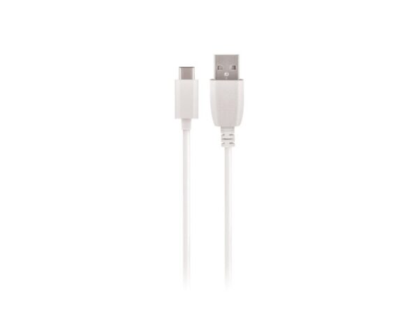Maxlife cable USB - USB-C 3,0 m 2A white