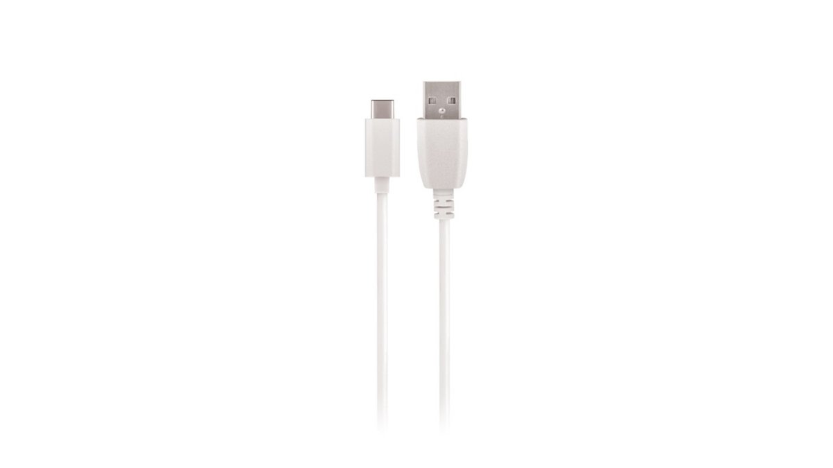6a0d843890937b9675cad5d5 Maxlife cable USB - USB-C 3,0 m 2A white - Image 1
