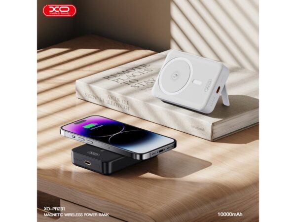 XO power bank magnetic 20W 10000mAh black for MagSafe