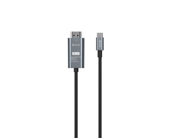 Devia cable Storm USB-C - HDMI 4K 60 Hz 2,0 m black