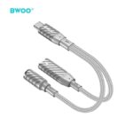 Προσαρμογέας BWOO 2 σε 1 τύπου C σε υποδοχή 3.5MM
