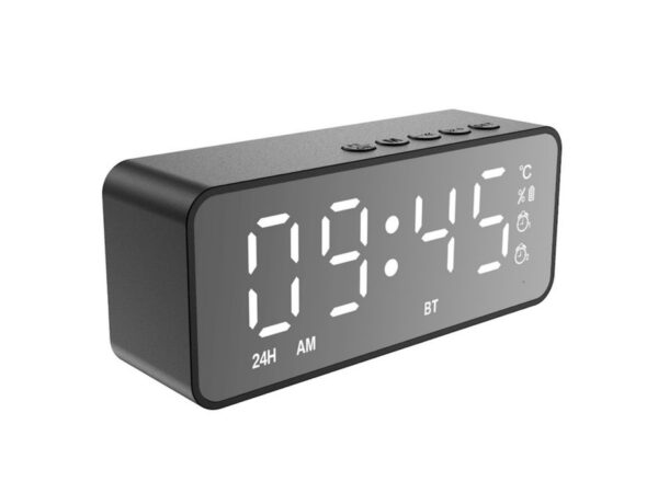 Ρολόι γραφείου + FM + ηχείο Bluetooth
