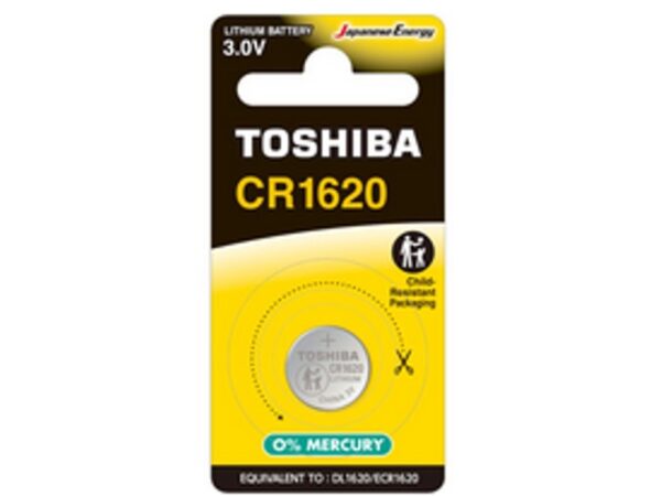 TOSHIBA ΜΠΑΤΑΡΙA ΛΙΘΙΟΥ CR1620