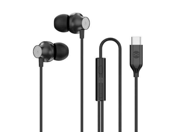 Forever wired earphones EP-02 USB-C black
