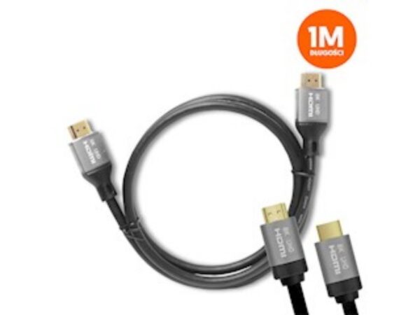 HDMI-HDMI cable (v2.1 | 8K | 1 m) black