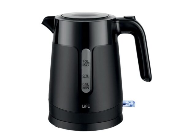 LIFE ELEMENT BLACK Bραστήρας 1.0L, 1500W, σε μαύρο χρώμα.