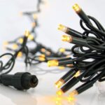 ΣΕΙΡΑ, 100 LED ΧΡΙΣΤΟΥΓΕΝΝΙΑΤΙΚΑ ΦΩΤΑΚΙΑ/ΣΤΕΓΑΝΑ, 3 ΕΠΕΚΤΑΣΕΙΣ ΕΩΣ 9 ΣΕΤ, ΠΡΑΣΙΝΟ ΚΑΟΥΤΣΟΥΚ ,2700k