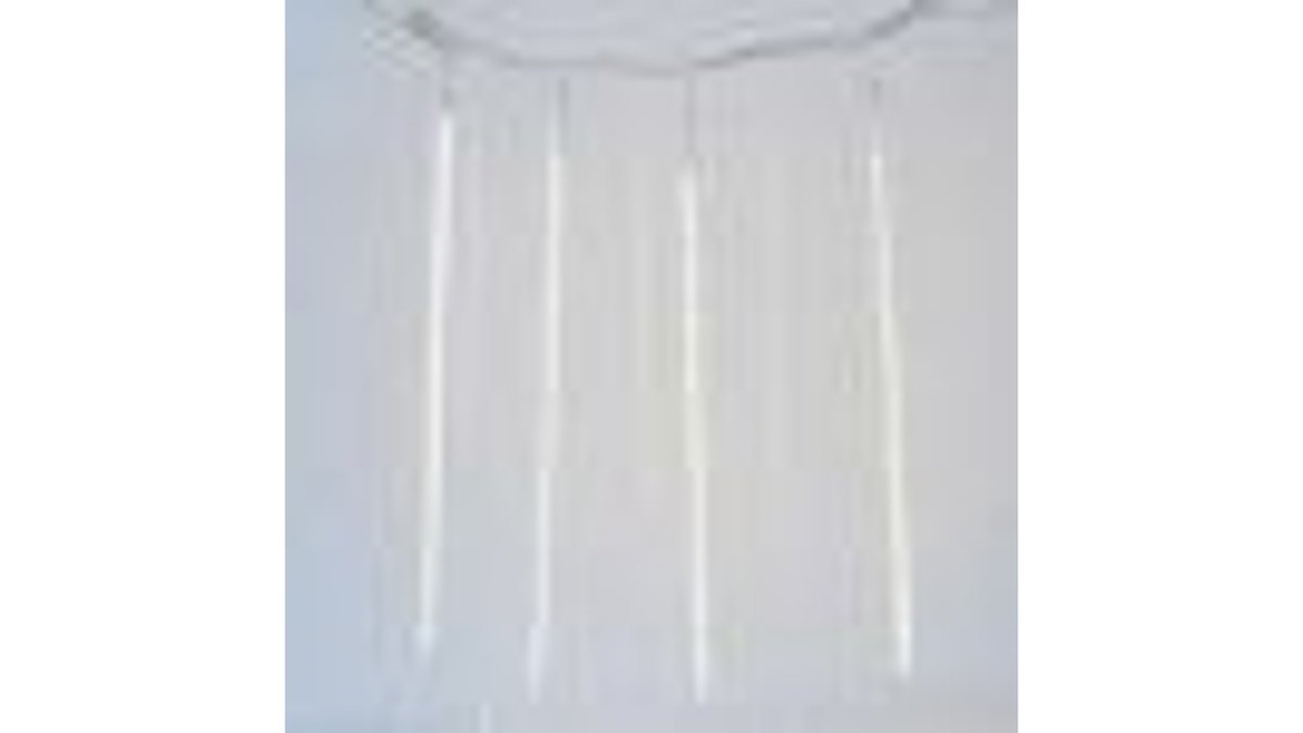 6a158bec43270397bd2c5dd2 240 LED IP44 400 x 50 cm κουρτίνα με 5 Σταλακτίτες Snowdrop Επεκτεινόμενη Διάφανο καλώδιο / Θερμό Λευκό LED - Image 1