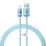 Baseus cable Crystal Shine USB - Lightning 1,2 m 2,4A sky blue