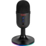 MARVO BLAST 40 ΜΙΚΡΟΦΩΝΟ GAMING, ΜΑΥΡΟ RGB ΠΑΤΟΣ  , MARVO BLAST 40 MICROPHONE GAMING, BLACK