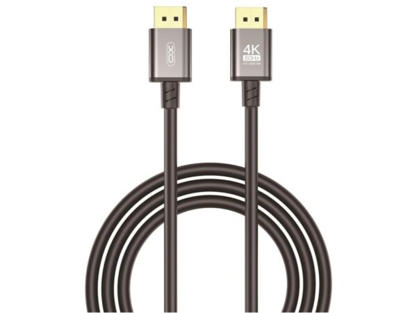 XO GB018B ΚΑΛΩΔΙΟ DISPLAY PORT MALE-MALE, 4K, 60HZ, 5m