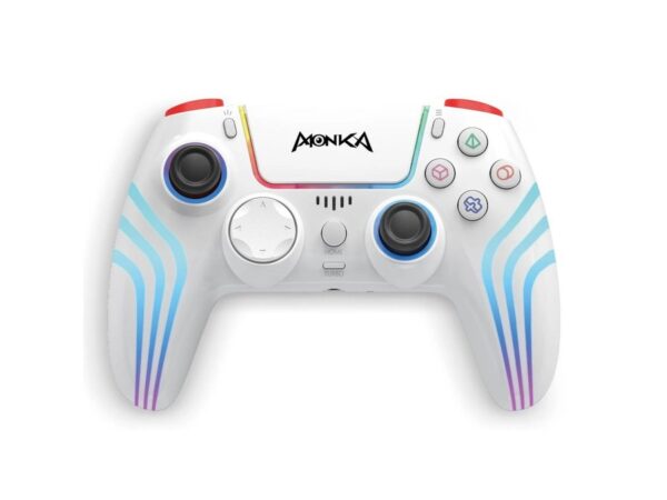 MARVO MONKA CONTRA GT96 ΑΣΥΡΜΑΤΟ GAMING PAD ΜΕ LED, BLUETOOTH, PS4/IOS/WINDOWS/ANDROID