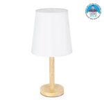GloboStar® NAPHIE 01208 Κλασικό Επιτραπέζιο Φωτιστικό Πορτατίφ Μονόφωτο 1 x E27