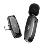 XO MKF08A Ασύρματο μικρόφωνο πέτου με έξοδο USB Type-C και κλιπ τοποθέτησης