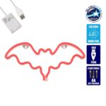 Φωτιστικό Ταμπέλα Φωτεινή Επιγραφή NEON LED Σήμανσης BATMAN 5W με Καλώδιο Τροφοδ