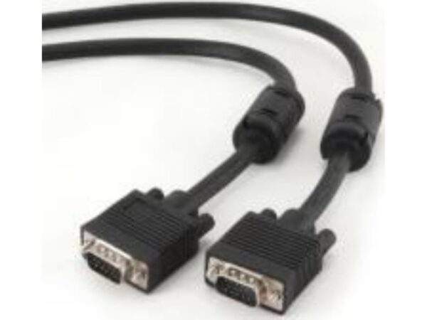 CABLEXPERT 1.8m PREMIUM VGA HD15M/HD15M DUAL-SHIELDED WITH 2 FERRITE CORE