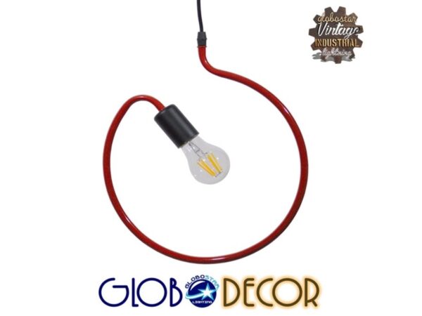 GloboStar® LIBBY 01095-1 Μοντέρνο Κρεμαστό Παιδικό Φωτιστικό Οροφής Μονόφωτο 1