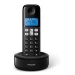 PHILIPS D1611B/GRS ΑΣΥΡΜΑΤΟ ΤΗΛΕΦΩΝΟ ΜΑΥΡΟ