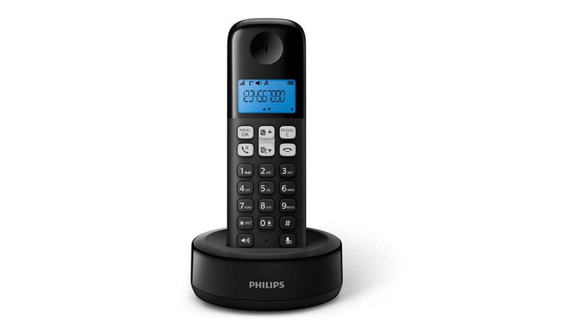 949f323a-870a-11ef-9ae7-7e0af3f8d872_tel.093232_1 PHILIPS D1611B/GRS ΑΣΥΡΜΑΤΟ ΤΗΛΕΦΩΝΟ ΜΑΥΡΟ - Image 1