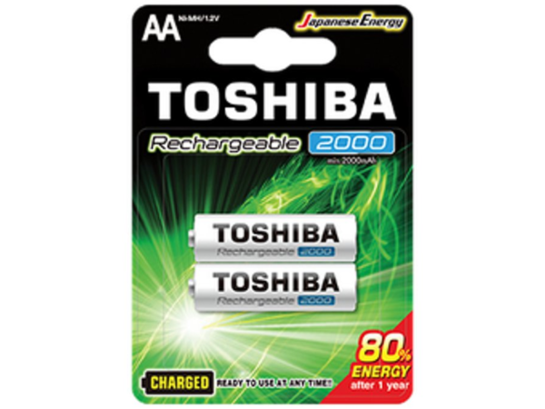 TOSHIBA επαναφορτιζομενη ΜΠΑΤΑΡΙΑ AA 2TMX