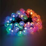 String Light Solar LED CRYSTAL BALLS SCB61 6,5m 30 μπάλες πολύχρωμες Forever Lig