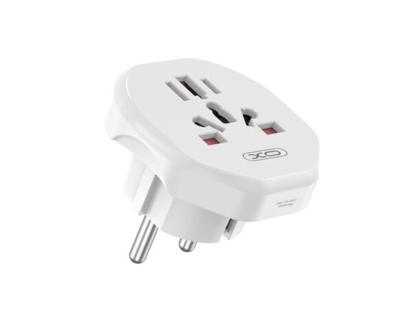 XO WL23 Universal αντάπτορας τροφοδοσίας σε schuko. (EU/USA/AUS/UK) σε σουκο.