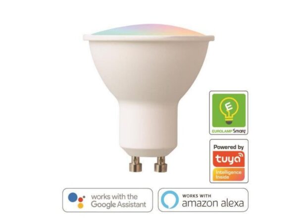 ΛΑΜΠΑ LED SMART WiFi GU10 6W RGBW 220-240V