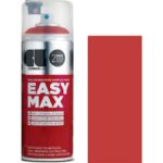 Cosmos Lac Σπρέι Βαφής Easy Max Ακρυλικό με Σατινέ Εφέ Κόκκινο RAL 3020 400ml