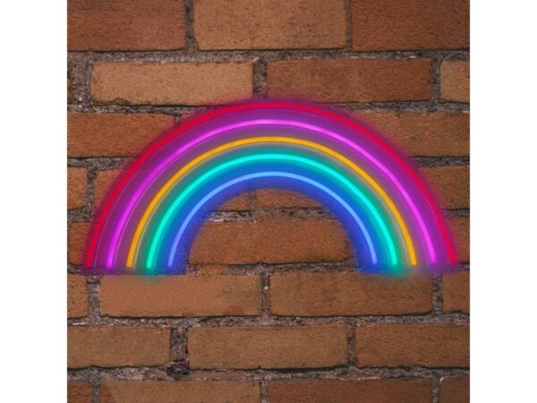 NEON LED STRIPS RAINBOW neon@backboard|USB ΚΑΛΩΔΙΟ 1mt|5V|630x15x320