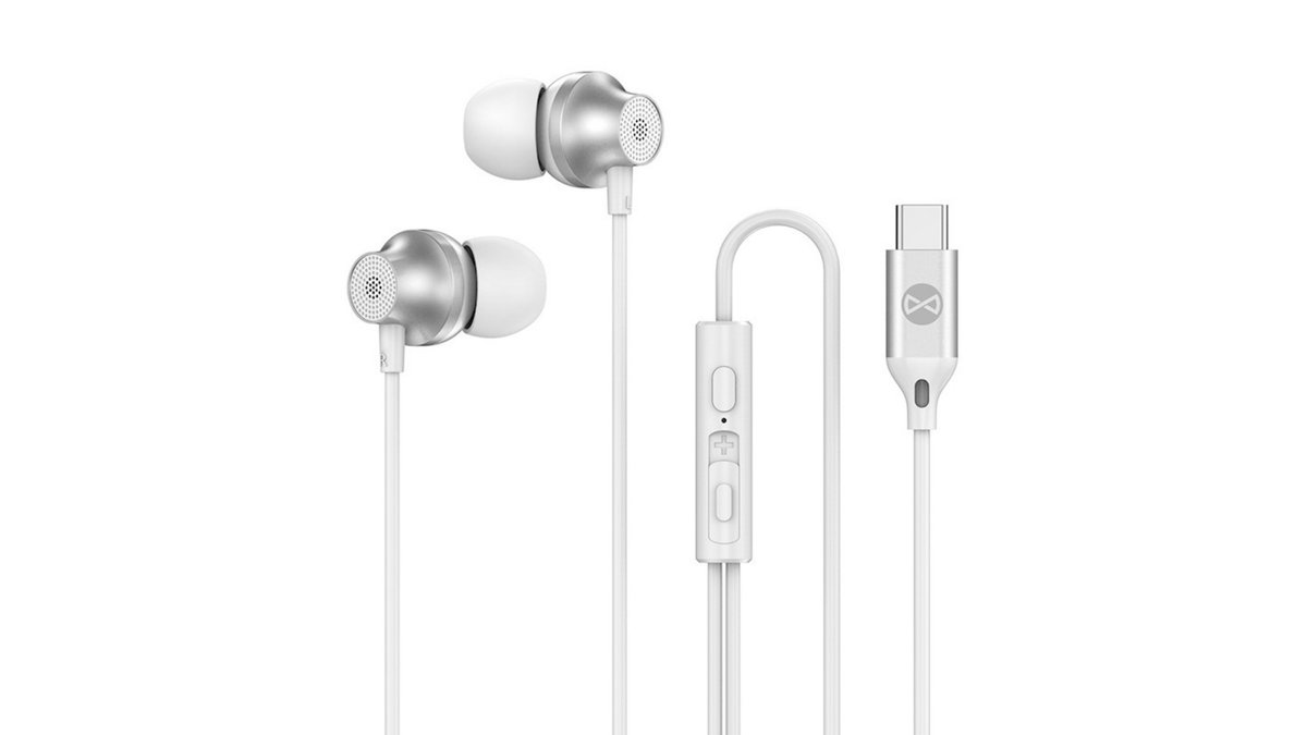 afe3f064-9d37-11f0-b45b-1e25fa91731c_440360_oryg Forever wired earphones EP-02 USB-C white - Image 1