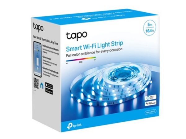 TP-LINK Ταινία LED Τροφοδοσίας 220V RGB Μήκους 5m