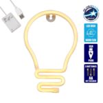 Φωτιστικό Ταμπέλα Φωτεινή Επιγραφή NEON LED Σήμανσης LAMP 5W με Καλώδιο Τροφοδοσ