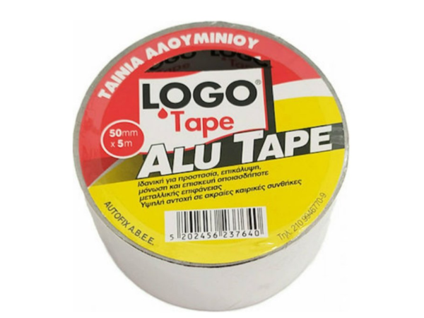 Logo Alu Tape Αυτοκόλλητη Ταινία Αλουμινίου 50mmx5m