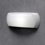 FUMAGALLI FRANCY-OP ΑΠΛΙΚΑ ΤΟΙΧΟΥ ΛΕΥΚΗ ΟΠΑΛ Ε27 300x130mm IP66