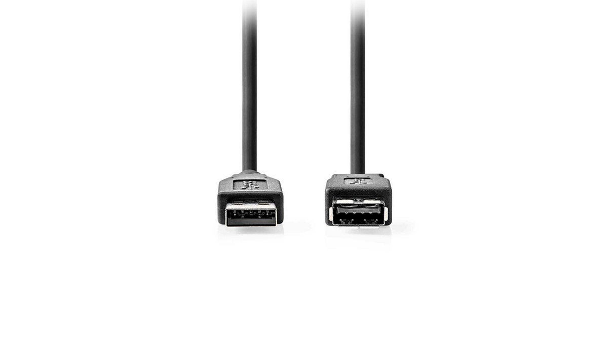 e08d0cc8-9a95-11ef-bab9-5af76b0ee462_233_2748 NEDIS Καλώδιo προέκτασης USB 3.2 Gen 1x1 A αρσ. - USB A θηλ. 2.00m, σε μαύρο χρώ - Image 1