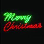 MERRY CHRISTMAS 271LED SMD ΦΩΤΟΣΩΛ. ΠΡΑΣΙΝΟ& ΚΟΚΚΙΝΟ ΣΤΑΘΕΡΟ IP44 50*25cm 5m ΚΑ